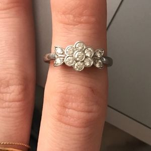 Diamond Tiffany & Co Flower Ring